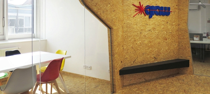 A new hall and office